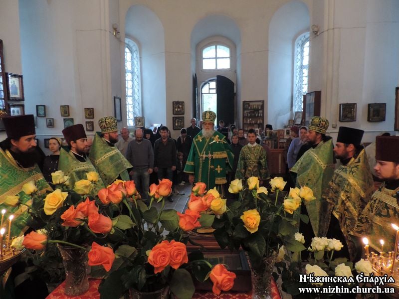 Перша річниця з дня прославлення у лику святих преподобної Смарагди Ніжинської