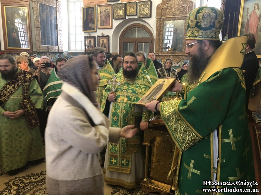 У день пам'яті блаженної Ксенії Петербурзької Архієпископ Климент звершив Божественну літургію в м. Прилуки