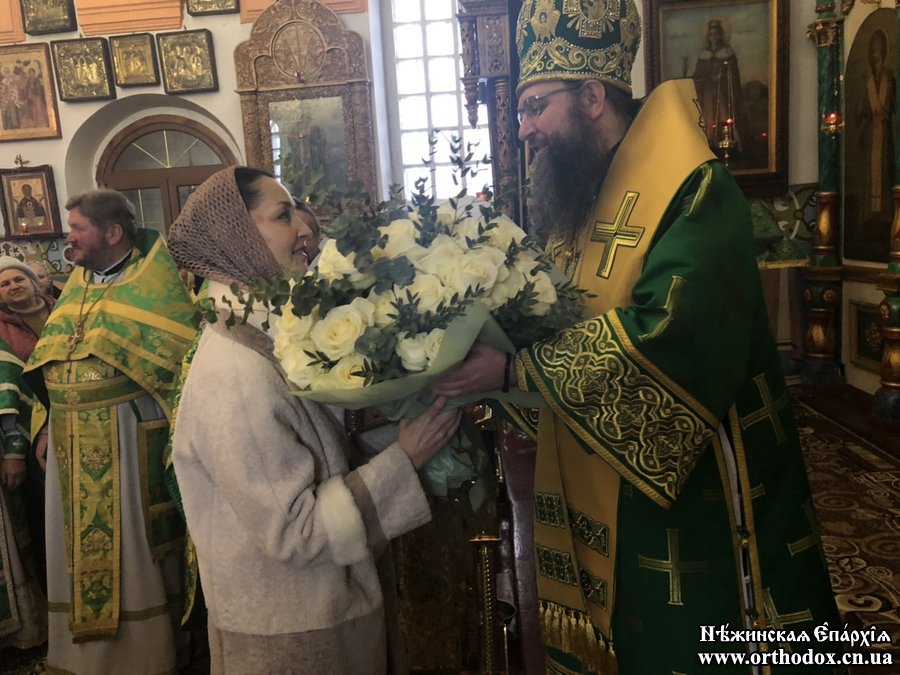 У день пам'яті блаженної Ксенії Петербурзької Архієпископ Климент звершив Божественну літургію в м. Прилуки