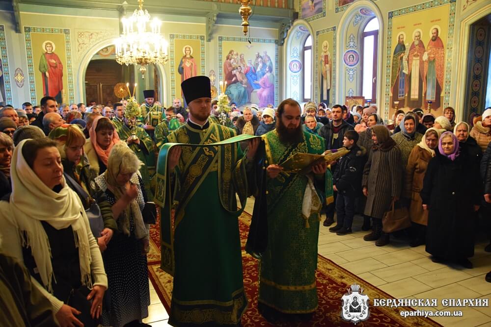 Архієпископ Климент взяв участь в урочистостях Бердянської єпархії