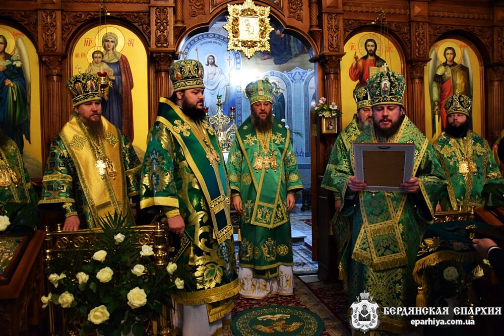 Архієпископ Климент взяв участь в урочистостях Бердянської єпархії