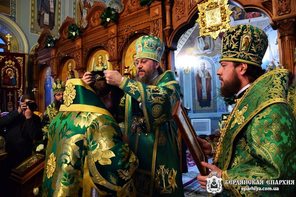 Архієпископ Климент взяв участь в урочистостях Бердянської єпархії