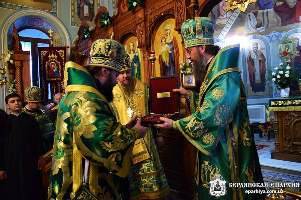Архієпископ Климент взяв участь в урочистостях Бердянської єпархії