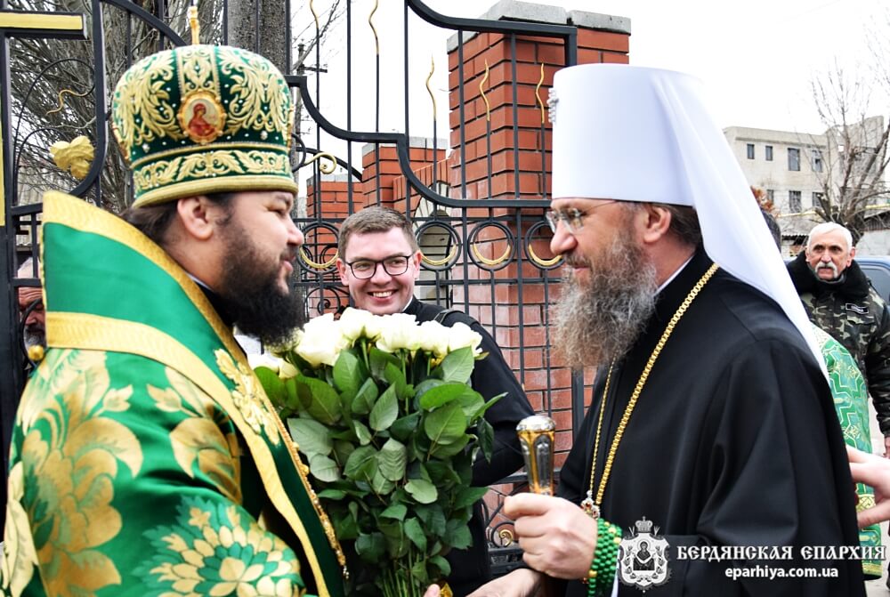 Архієпископ Климент взяв участь в урочистостях Бердянської єпархії