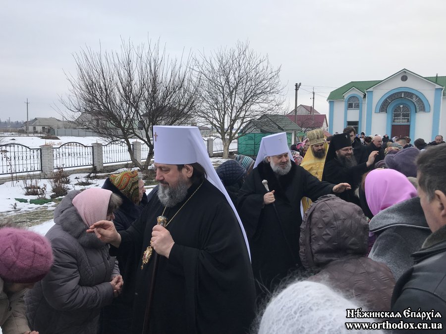 Архієрейське богослужіння в Михайлівському храмі м. Бобровиця