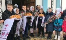 Архієрейське богослужіння в Михайлівському храмі м. Бобровиця (відео)