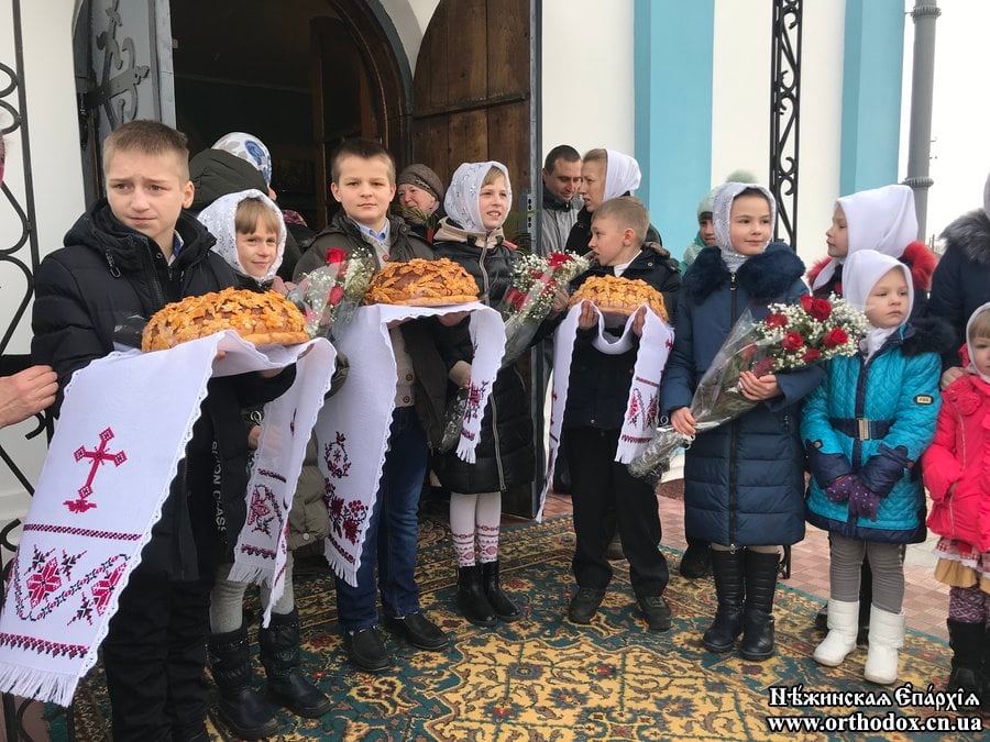 Архієрейське богослужіння в Михайлівському храмі м. Бобровиця