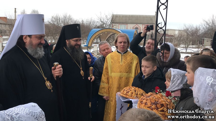 Архієрейське богослужіння в Михайлівському храмі м. Бобровиця