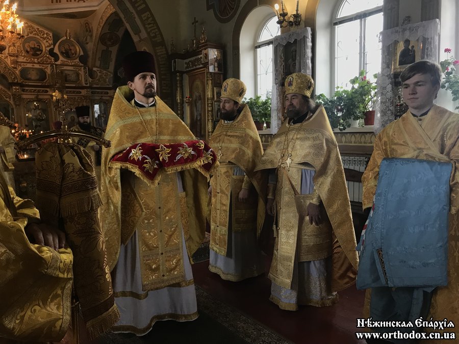 Архієрейське богослужіння в Михайлівському храмі м. Бобровиця