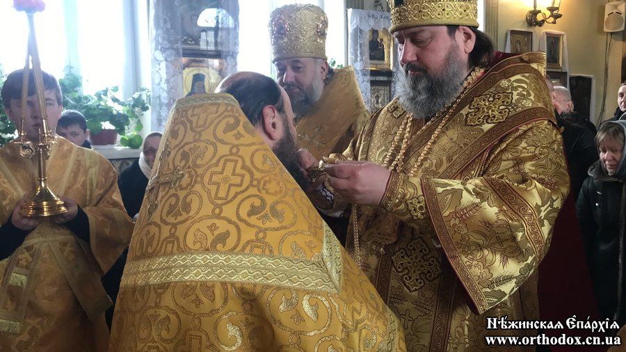 Архієрейське богослужіння в Михайлівському храмі м. Бобровиця