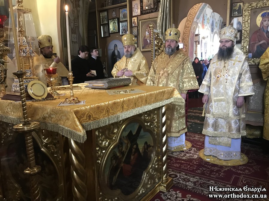 Архієрейське богослужіння в Михайлівському храмі м. Бобровиця