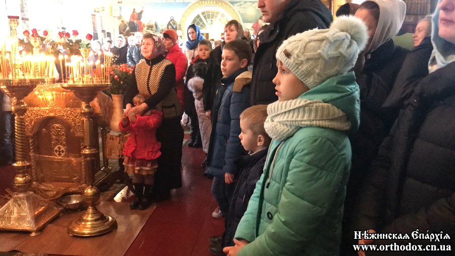 Архієрейське богослужіння в Михайлівському храмі м. Бобровиця