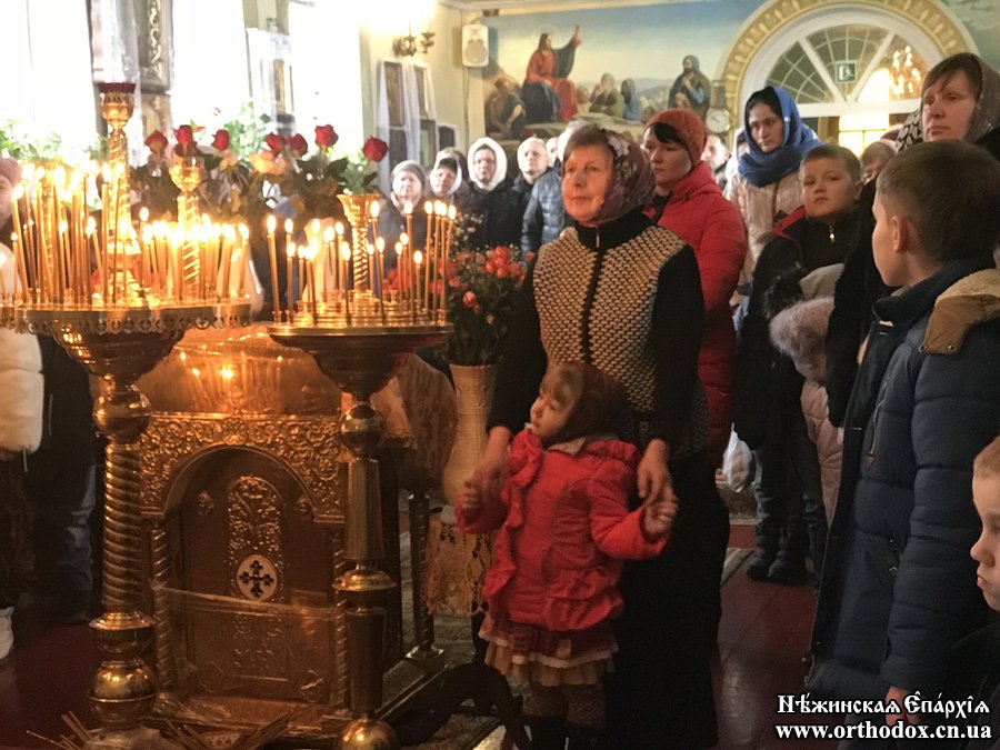 Архієрейське богослужіння в Михайлівському храмі м. Бобровиця