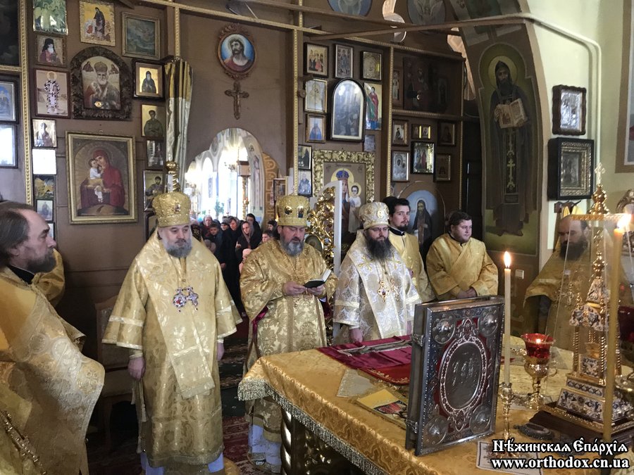 Архієрейське богослужіння в Михайлівському храмі м. Бобровиця