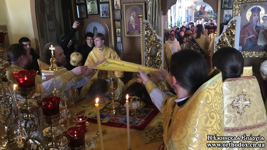 Архієрейське богослужіння в Михайлівському храмі м. Бобровиця