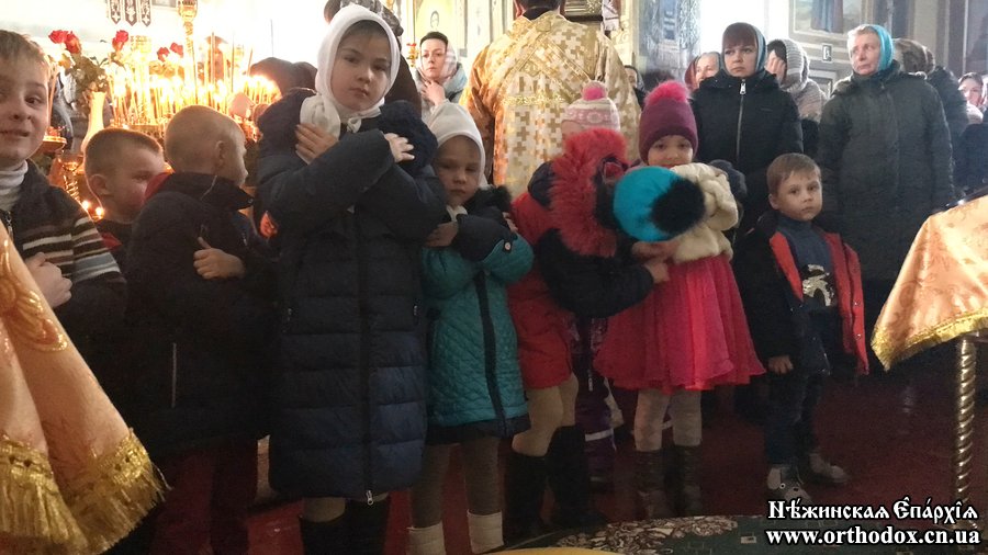 Архієрейське богослужіння в Михайлівському храмі м. Бобровиця