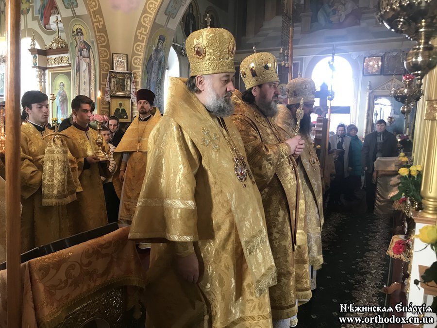 Архієрейське богослужіння в Михайлівському храмі м. Бобровиця