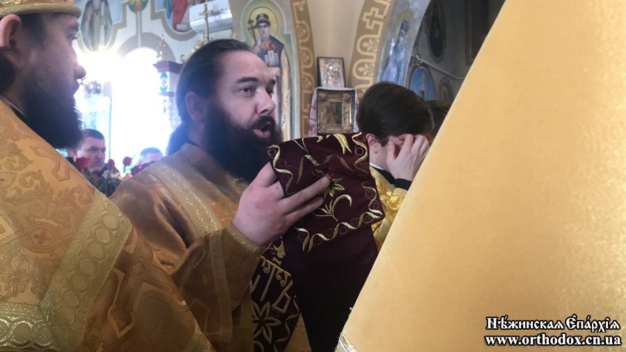 Архієрейське богослужіння в Михайлівському храмі м. Бобровиця