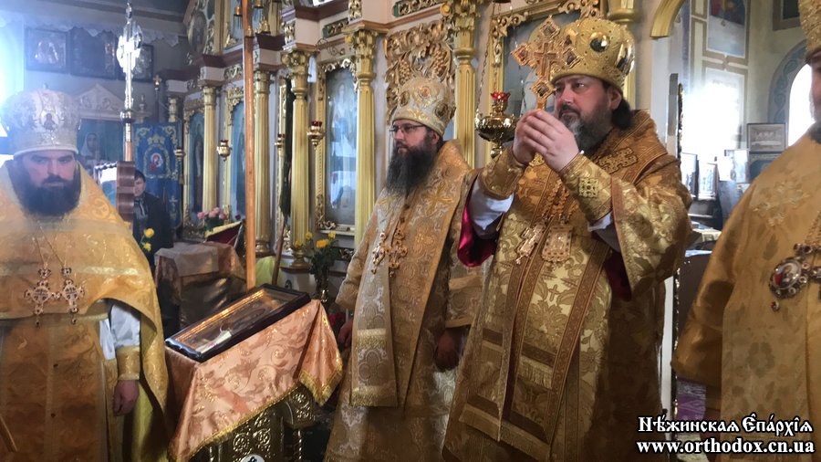 Архієрейське богослужіння в Михайлівському храмі м. Бобровиця