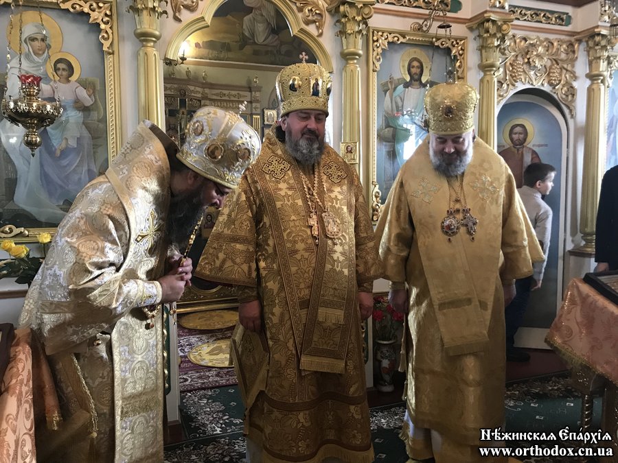 Архієрейське богослужіння в Михайлівському храмі м. Бобровиця